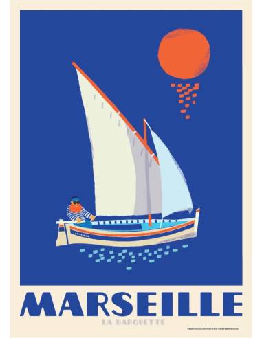 Affiche Piotr : La barquette de Marseille